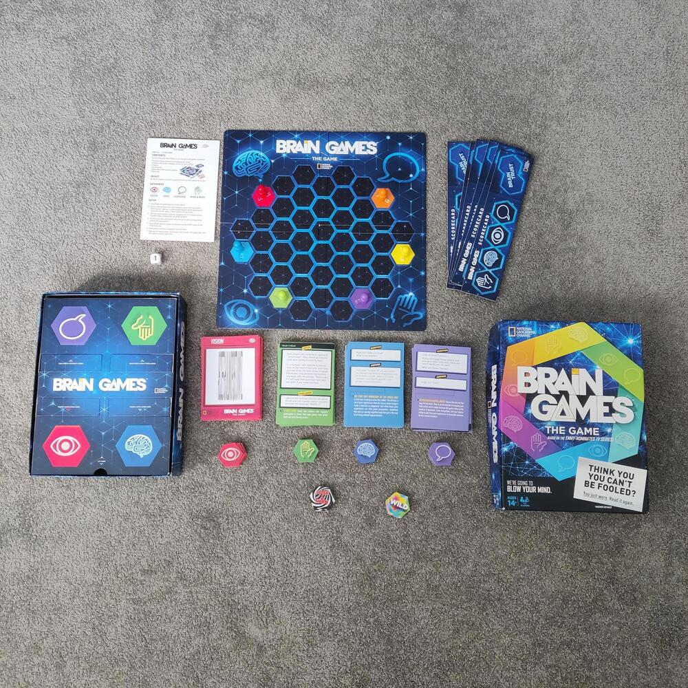 National Geographic Brain Games Board Game